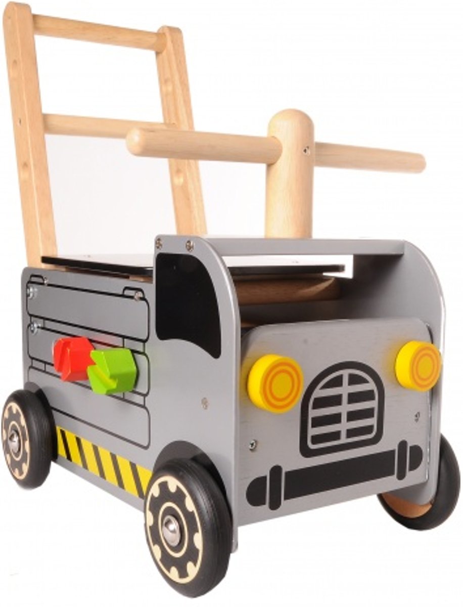 Im Toy Loopduwwagen Werktruck